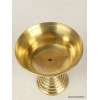 Lampe à beurre tibétaine 8 cm socle cercles Lampe à beurre bouddhiste lamp30