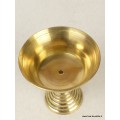 Lampe à beurre tibétaine 8 cm socle cercles Lampe à beurre bouddhiste lamp30