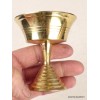 Lampe à beurre tibétaine 8 cm socle cercles Lampe à beurre bouddhiste lamp30