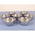 Bols d'offrandes bouddhistes 8 cm en métal Bols d'offrandes bouddhistes BOBM1
