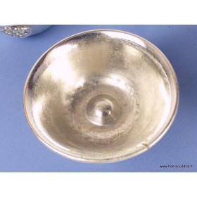 Bols d'offrandes bouddhistes plaqué argent 7 cm Bols d'offrandes bouddhistes BOPA2