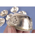 Bols d'offrandes bouddhistes plaqué argent 7 cm Bols d'offrandes bouddhistes BOPA2