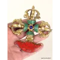 Double dorjé bouddhiste et kartika - Dordjé, double dorjé (sans cloche)