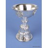Lampe à beurre tibétaine 10 cm plaqué argent Lampe à beurre bouddhiste lamp31