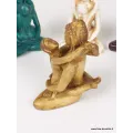 Statuette bouddhiste mini Shakti coloris divers - 9 cm - Statuettes bouddhistes tibétaines artisanales