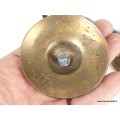 Tingshas tibétaines cymbales Mantra de Chenrezi Tingsha tibétaine cymbales TTB1
