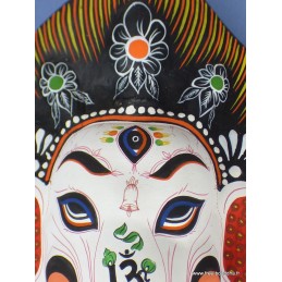 Masque Ganesh en plâtre Objets Ganesh m ganesh