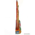 Sculpture bouddhiste sur bois KALACHAKRA Statuettes Bouddhistes SCULP1