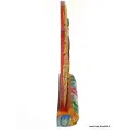 Sculpture bouddhiste sur bois KALACHAKRA - Décoration tibétaine