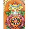 Sculpture bouddhiste sur bois Signeus Auspicieux Statuettes Bouddhistes SCULP2