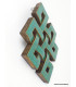 Décoration murale Noeud sans fin en Turquoise Décoration tibétaine DECOLL2