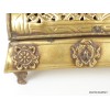 Porte encens bouddhiste en laiton massif Encens tibétains, accessoires PETLM