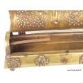 Porte encens bouddhiste en laiton massif Encens tibétains, accessoires PETLM