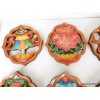 8 Sculptures bouddhistes signes auspicieux Statuettes Bouddhistes SCULP3