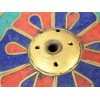 Porte-encens galette dorjé bois et pierres Brûleurs et porte-encens PET25.2