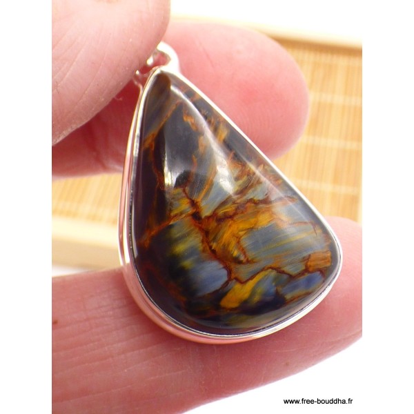 Pendentif Pietersite qualité AAA forme goutte Pendentifs pierres naturelles PU17.2