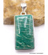 Pendentif Amazonite rectangulaire Pendentifs pierres naturelles PU23.2