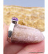 Pendentif Quartz Spirit et Améthyste cabochon Pendentifs pierres naturelles PU28