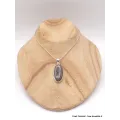 Pendentif oval en Os de dinosaure - Pendentifs pierres naturelles