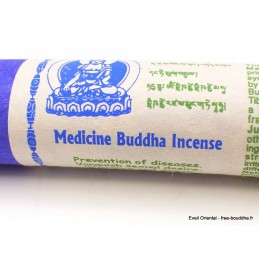 Encens tibétain Bouddha de médecine paquet rigide Encens tibétains, accessoires ENSBM1