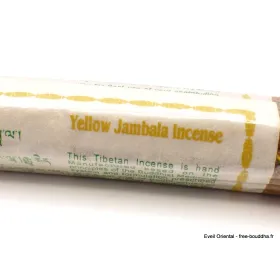 Encens tibétain Yellow Jambala - Rituel d'abondance - Encens tibétains, accessoires
