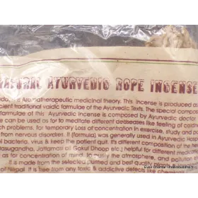 Encens cordelette Traditionnel ayurvedique - Encens tibétain en cordelette artisanal