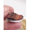 Pendentif en Oeil de Tigre rouge brut trapèze Pendentifs pierres naturelles XV15.5