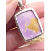 Pendentif Phosphosidérite forme rectangulaire Pendentifs pierres naturelles XV49.2