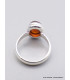 Petite bague Grenat Hessonite ovale taille 57/58 Bagues pierres naturelles XV60.6