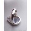 Bague Labradorite bleue forme goutte Taille 59 Bijoux en Labradorite Bleue XV54.8