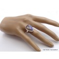Bague Labradorite bleue forme goutte Taille 59 Bijoux en Labradorite Bleue XV54.8