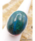 Bague Chrysocolle du Pérou ovale taille 56 Bagues pierres naturelles XV69.4