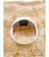 Bague pour Homme en Turquoise Mohave naturelle Bagues pierres naturelles PU40