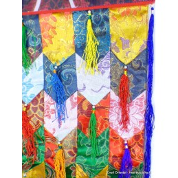 Tenture tibétaine Kaden plate 160 cm Tentures tibétaines Bouddha KAD160