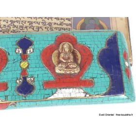 Livre de prières bouddhiste, livre de moine 3 Bouddhas - Livre de prières bouddhistes
