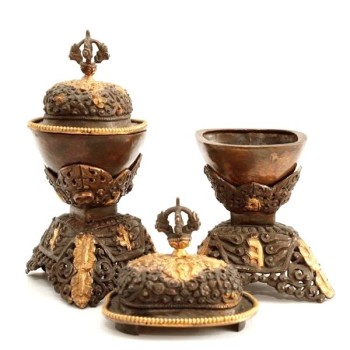 Objets rituels bouddhistes