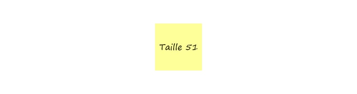 Taille 51