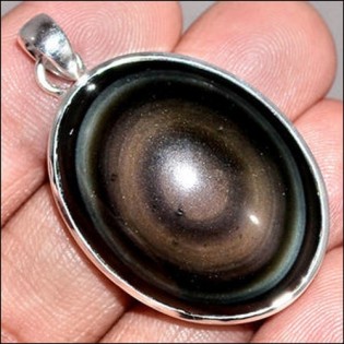 Bijoux en Obsidienne Oeil Céleste