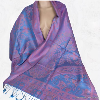 Pashminas pure soie