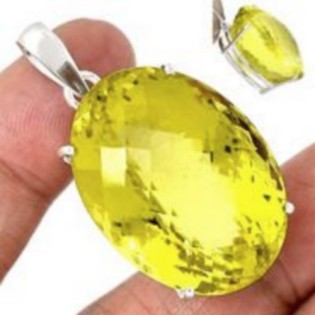 Bijoux en Quartz Lemon