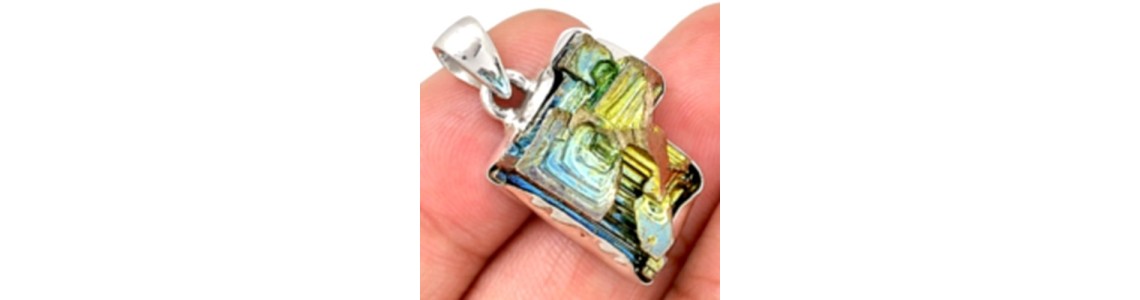 Bijoux en Quartz Bismuth