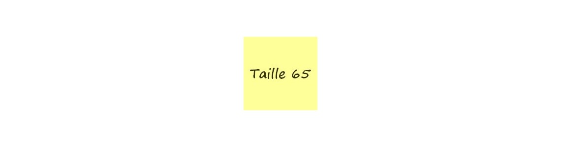 Taille 65