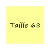 Taille 68