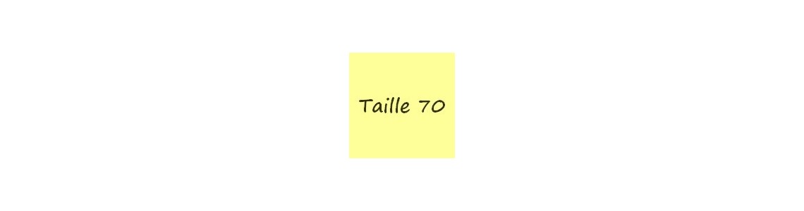 Taille 70