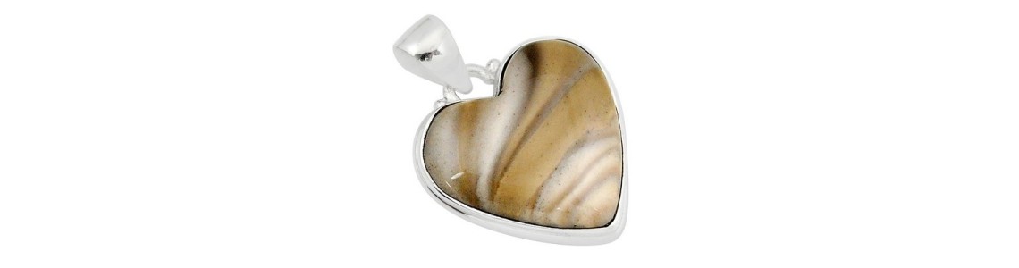 Bijoux en Striped Flint