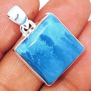 Bijoux en Opale bleue Owyhee