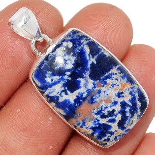 Bijoux en Sodalite Orange