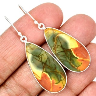 Boucles d'oreilles en pierres naturelles