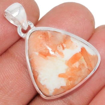 Bijoux en Scolecite Orange