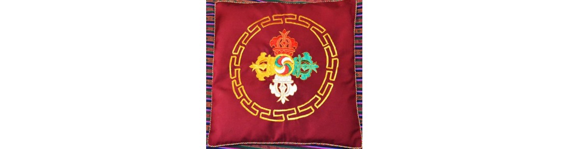 Housse de coussin du Népal